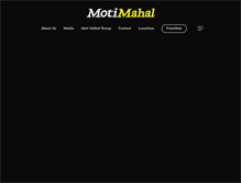 Tablet Screenshot of motimahal.in